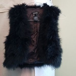 Bebe faux fur vest